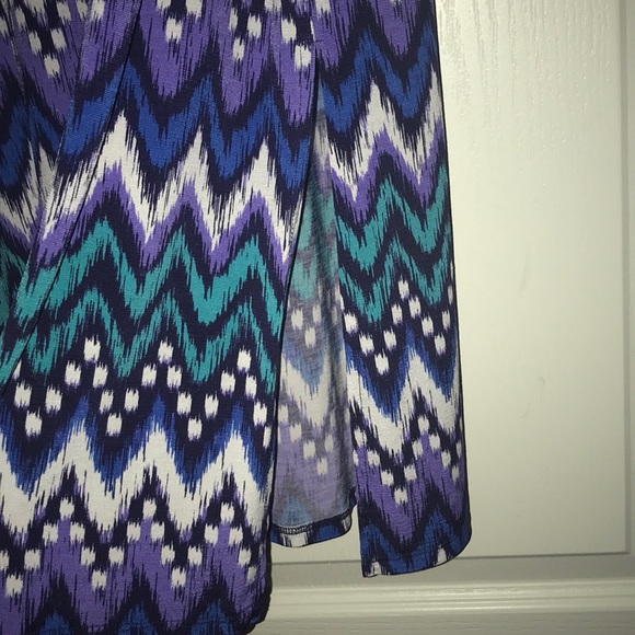 Chevron full length Dress - Picture 7 of 8